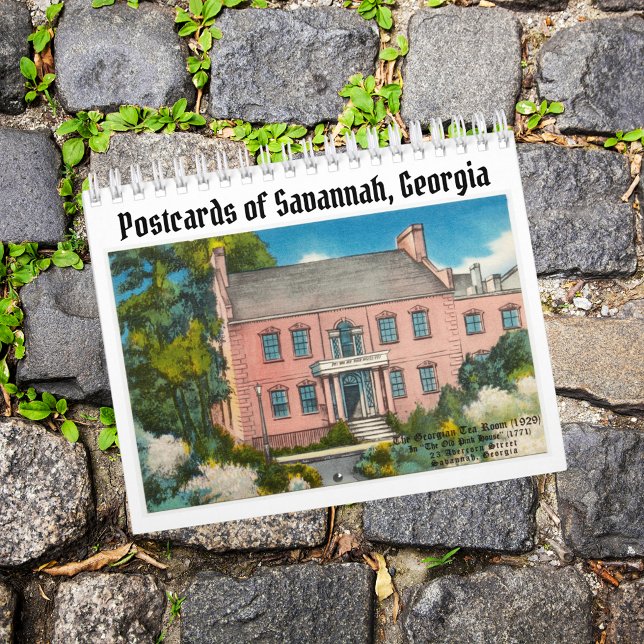 Vintage Postcards of Savannah Georgia Calendar (Creator Uploaded)