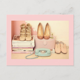 Vintage Postcards, Shoes Postcard