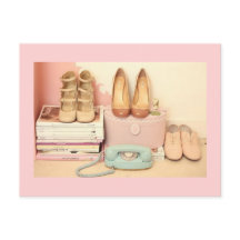 Vintage Postcards, Shoes