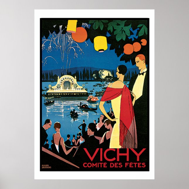 Vintage Poster Art Vichy France (Front)