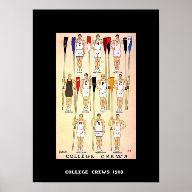 Vintage Poster Crews 1908 (Front)