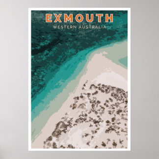 Vintage Poster - Exmouth, Western Australia