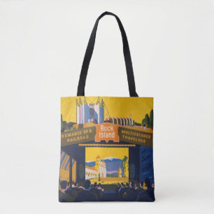 Vintage Poster For 1933-34 Chicago World's Fair Tote Bag