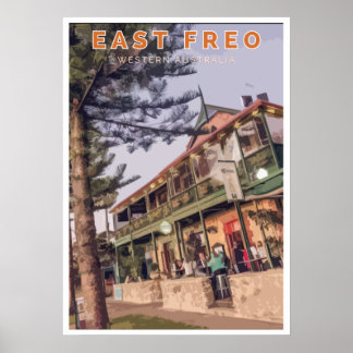 Vintage Poster - Fremantle, Western Australia