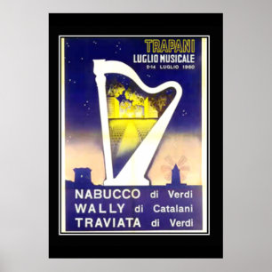 Vintage Poster Italian Opera