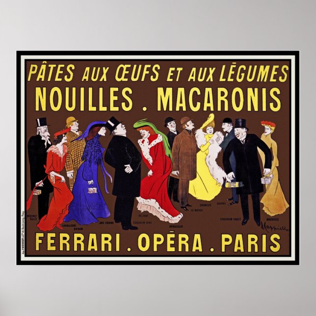 Vintage Poster Print: Leonetto Cappiello: (Front)