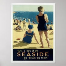 Vintage Poster - Seaside 