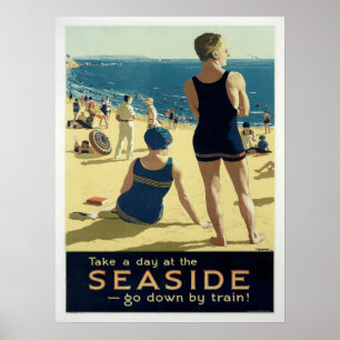 Vintage Poster - Seaside