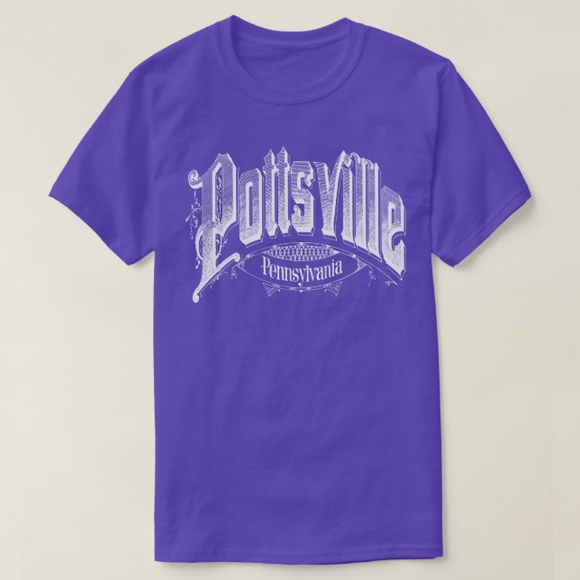 Vintage Pottsville PA T-Shirt (Design Front)