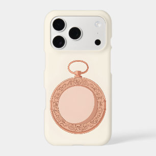 Vintage Powder Compact iPhone Case Coquette