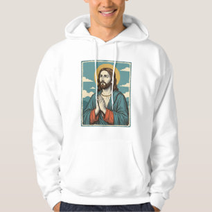 Vintage Praying Saviour Religious Shirt Design_1