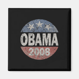 Vintage President Barack Obama 2008 Campaign Magnet