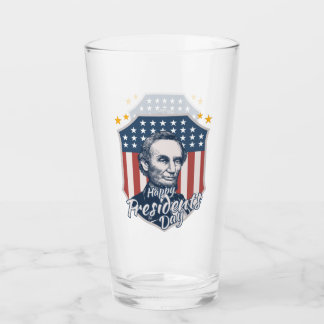 Vintage president's day glass
