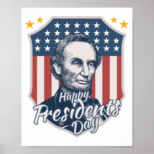 Vintage president's day poster (Front)