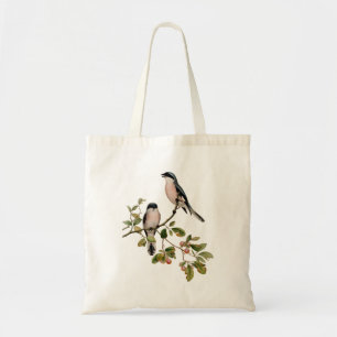 Vintage Pretty Birds on a Branch Tote Bag