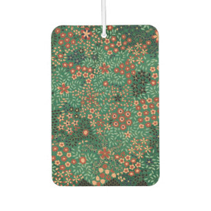 Vintage pretty Japanese floral pattern Car Air Freshener