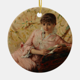 Vintage Pride and Prejudice Book Quote Ornament