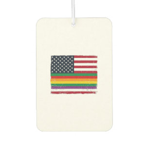 Vintage Pride Flag Distressed Vector Shirt Design_ Car Air Freshener