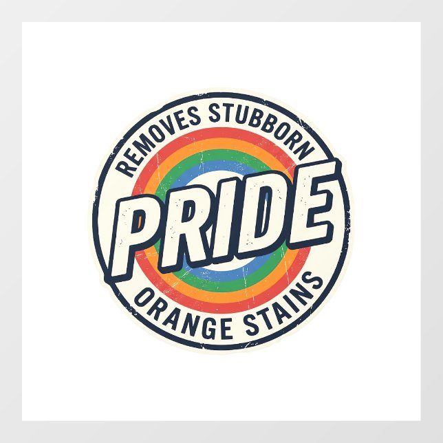 Vintage Pride Protest Rainbow Badge Vector Design_ (Sheet)