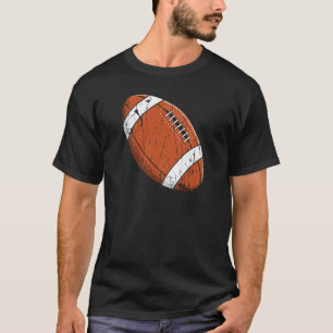 Vintage Pride Rugby Ball Player Coach Sports Graph T-Shirt