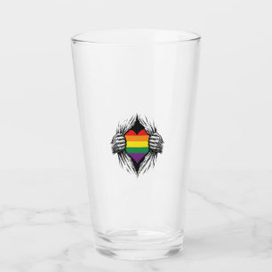 Vintage Pride Torn Shirt Vector Design_1 Glass