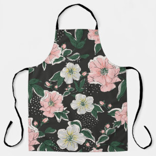 Vintage print: abstract pattern apron