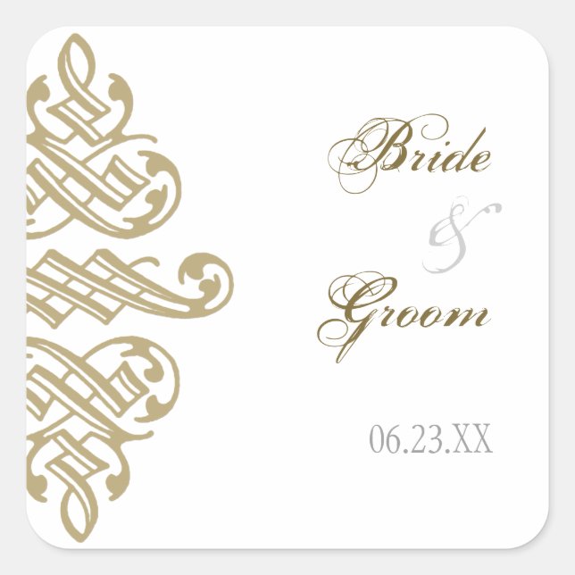 Vintage Printers Ornament Matching Stickers Seals (Front)