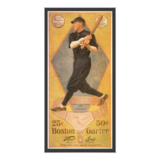 Vintage Product Label Art, Boston Garter for Socks Photo Print