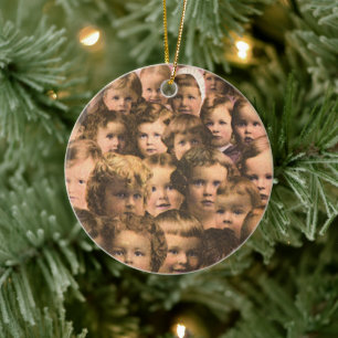 Vintage Product Label Art, Eskay's Baby Food Ceramic Tree Decoration