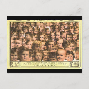 Vintage Product Label Art, Eskay's Baby Food Postcard