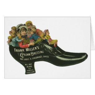 Vintage Product Label, Frank Miller's Shoe Polish