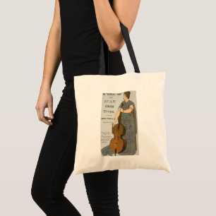 Vintage Product Label, Star Cough Drops Tote Bag