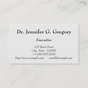 Vintage, Professional Business Card