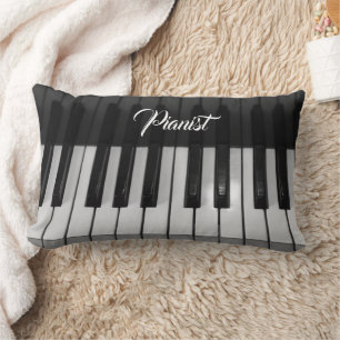 Vintage Professional Pianist Lumbar Cushion