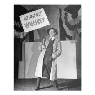 Vintage Prohibition Beer, We Want Beer Prohibition Photo Print