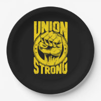Vintage Proud Labour Day Workers Union Strong Fist