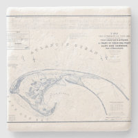 Vintage Provincetown Cape Cod Map