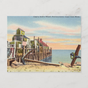 Vintage, Provincetown, Cape Cod, Massachusetts Postcard