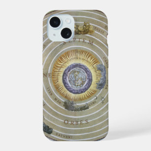 Vintage Ptolemaic Planisphere by Andreas Cellarius iPhone 15 Case