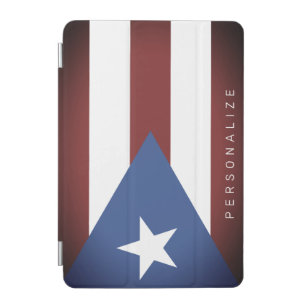 Vintage Puerto Rico flag custom 12.9 inch Apple iPad Mini Cover