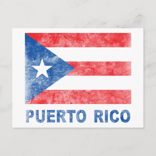 Vintage Puerto Rico Postcard (Front)