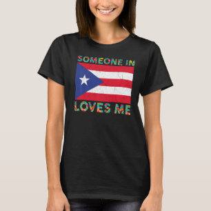 Vintage Puerto Rico Puerto Rican Flag Pride Love T-Shirt
