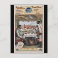 Vintage Pullman train cars