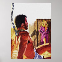 Vintage Pulp Magazine Cover Art - Kinky Love