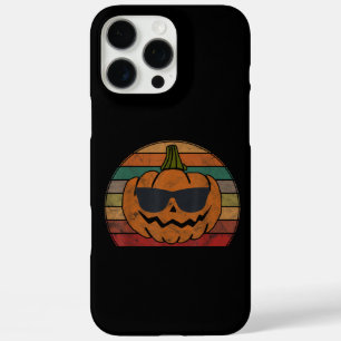 Vintage Pumpkin Face Costume Boys Girls Halloween iPhone 16 Pro Max Case