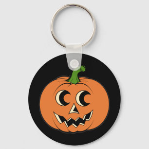 Vintage Pumpkin Key Ring