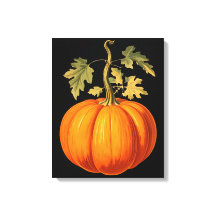 Vintage Pumpkin Print