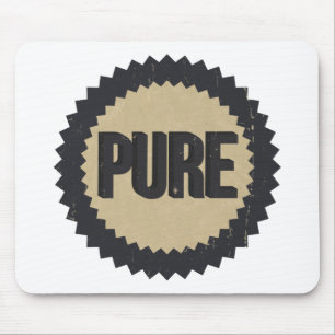 Vintage Pure sign Mouse Pad