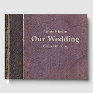 Vintage Purple Book