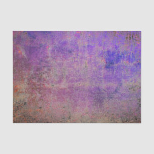 Vintage Purple Pink Colourful Grunge Texture Tissue Paper